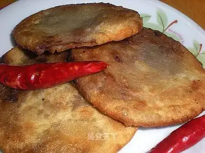 Thousand layer bean paste pie