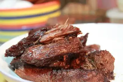 hand-shredded beef
