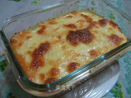 Cheese sweet potatoes