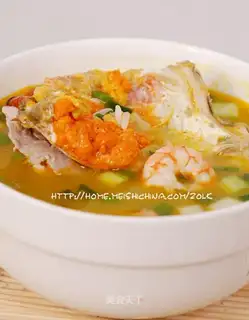 Red crab porridge