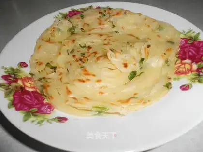 Scallion cake