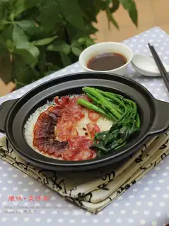 Cantonese cured pot rice