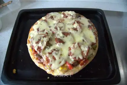 Bacon Sausage Pizzza