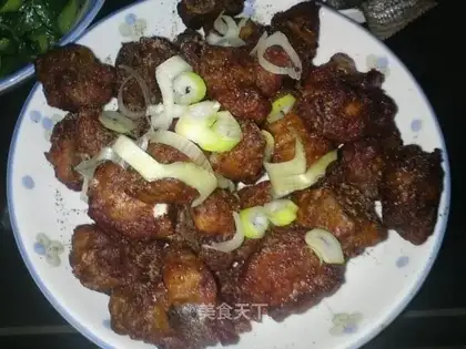 Spicy salt pork ribs
