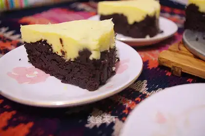 cheese brownie cake