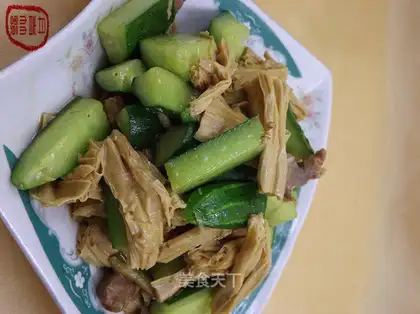 Melon strips of tofu