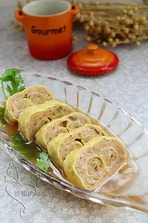 Mustard Sauce Ruyi Rolls