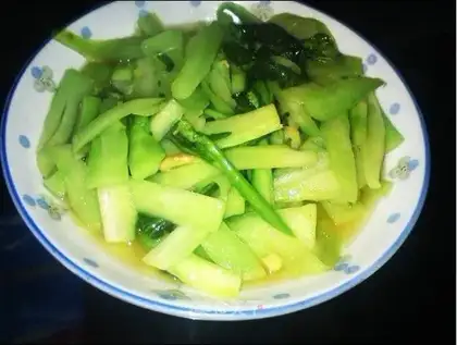 stir-fried kale