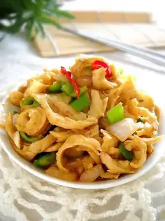 Roast meat ingredients stir-fried gluten