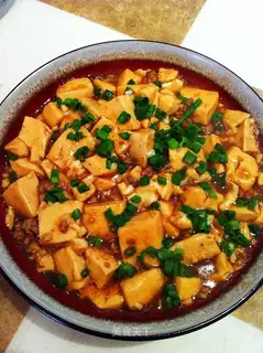 Minced pork and tofu