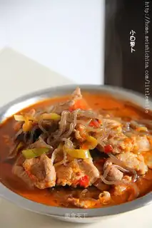 Boiled shredded konjac slices