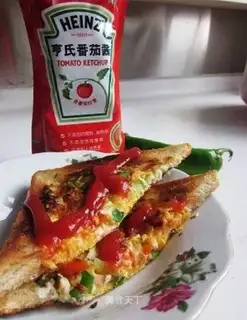 Pan-fried toast