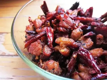 diced pork with spicy pepper