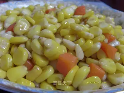 Pine nut sweet corn