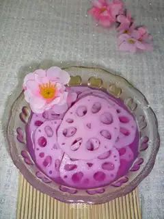Sweet and sour lotus root rouge