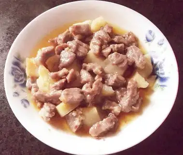 Fresh Huaishan steamed pork