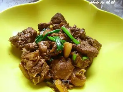 tangerine peel duck meat