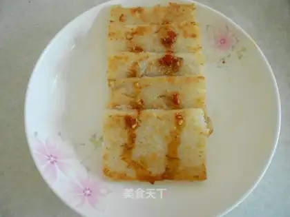 Pan-fried radish cake