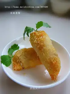 Crispy fried radish fish