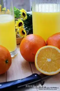 freshly squeezed orange juice