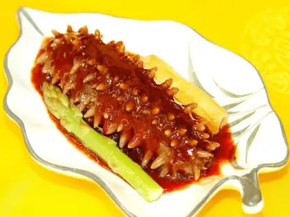 Soy sauce, sea cucumber