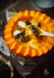 Pumpkin tofu