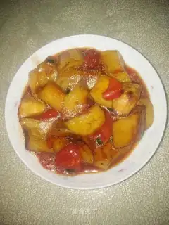 Homemade eggplant