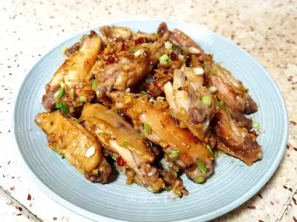 Garlic chicken wings