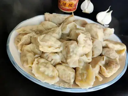 Porky shrimp dumplings