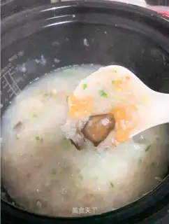 Porridge with millet glue