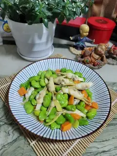 Scrambled beans