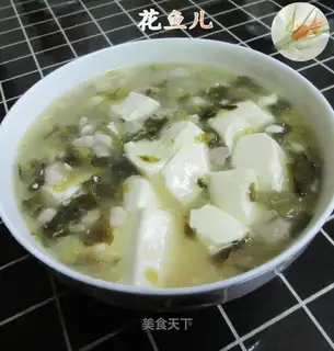 The meat pickle tofu