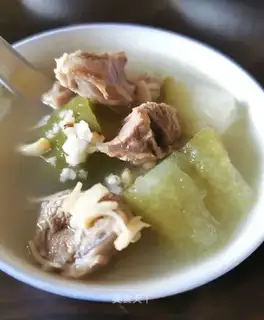 Pork chord soup