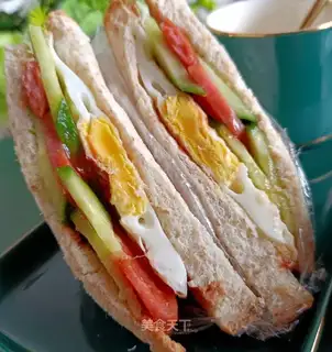 Sausage egg sandwich