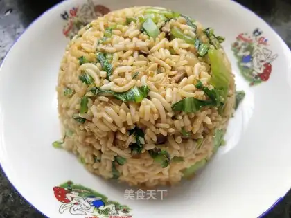 Mustard fried rice