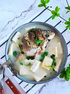 Tofu soup