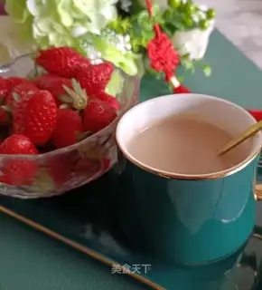 Caramel milk tea
