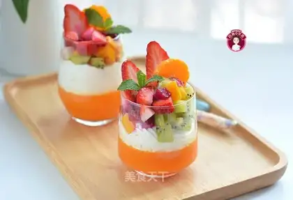 Buttered fruit cups