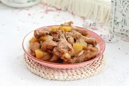 Potato chicken