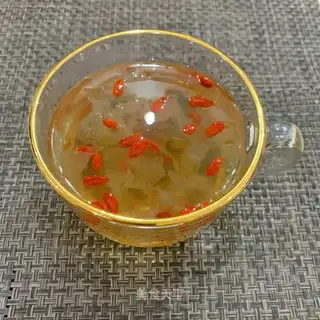 Peach and silver spoons