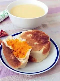 Milk pumpkin pie