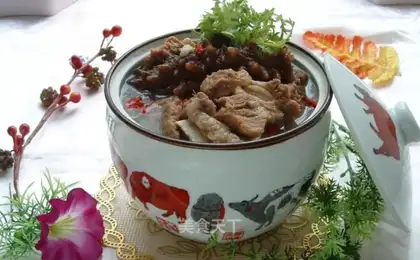 Soup from the balconies