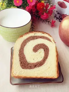 Coco-colored toast