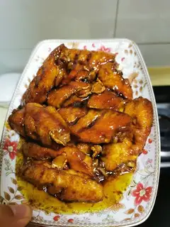 Coke chicken wings