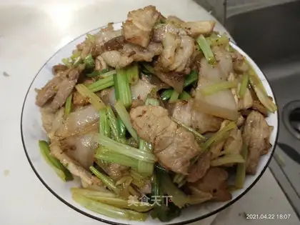 Pork celery