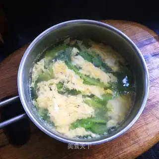 Smelt egg soup