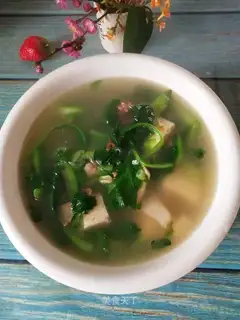 ♪ Little cabbage tofu soup ♪