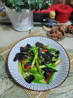 It's black wood