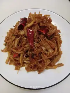 Spicy chicken silk