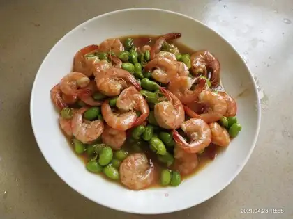 Shrimp beans